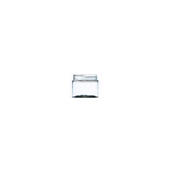 50ml Clear PET Straight Sided Jar, 48/400 Neck